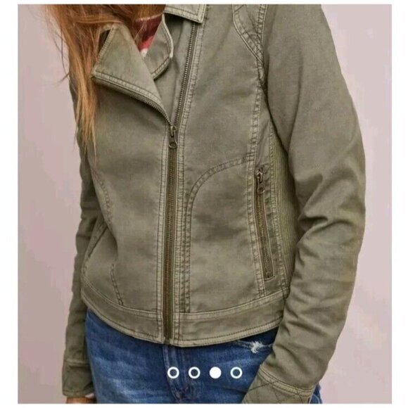 Anthropologie Easy Moto‎ Jacket Womens XS - Picture 1 of 10